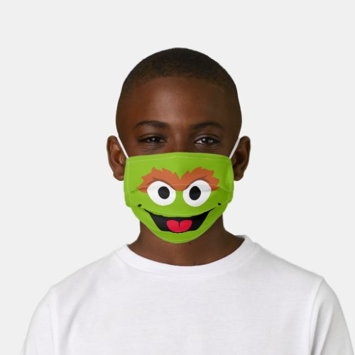 Sesame Street Oscar the Grouch Face Kids Cloth Face Mask