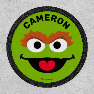 Sesame Street Oscar the Grouch Face Patch