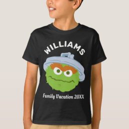 Sesame Street | Oscar the Grouch Family Vacation T-Shirt
