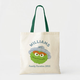 Sesame Street Oscar the Grouch Family Vacation Tote Bag