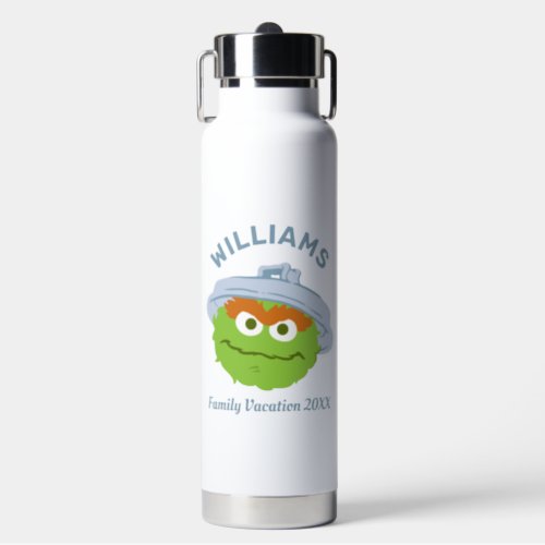 Sesame Street  Oscar the Grouch Family Vacation Water Bottle