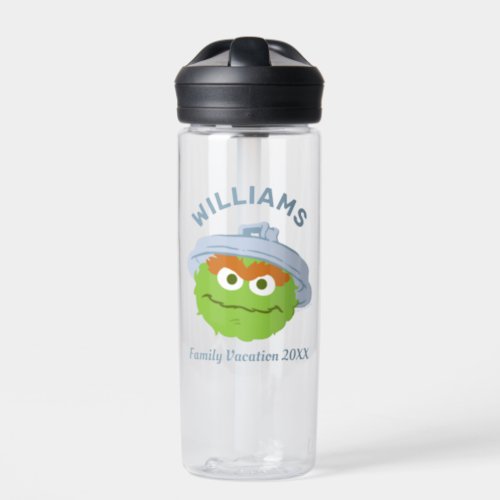 Sesame Street  Oscar the Grouch Family Vacation Water Bottle