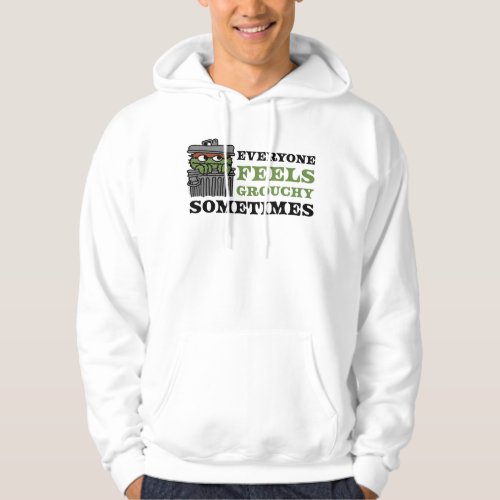 Sesame Street  Oscar the Grouch Feels Grouchy Hoodie