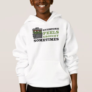 Sesame Street   Oscar the Grouch Feels Grouchy Hoodie