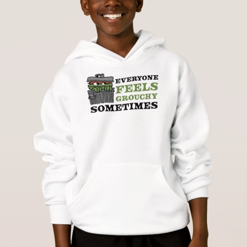 Sesame Street  Oscar the Grouch Feels Grouchy Hoodie