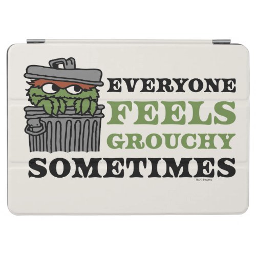 Sesame Street  Oscar the Grouch Feels Grouchy iPad Air Cover