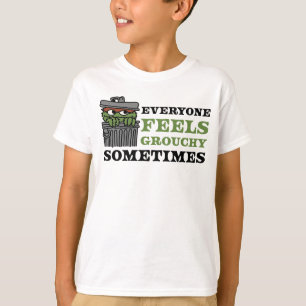 Sesame Street Oscar the Grouch Feels Grouchy T-Shirt