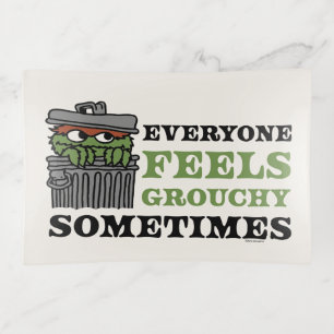 Sesame Street Oscar the Grouch Feels Grouchy Trinket Tray