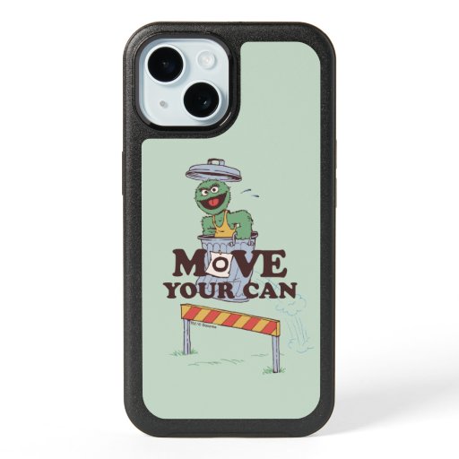 Sesame Street | Oscar the Grouch Move Your Can iPhone 15 Case