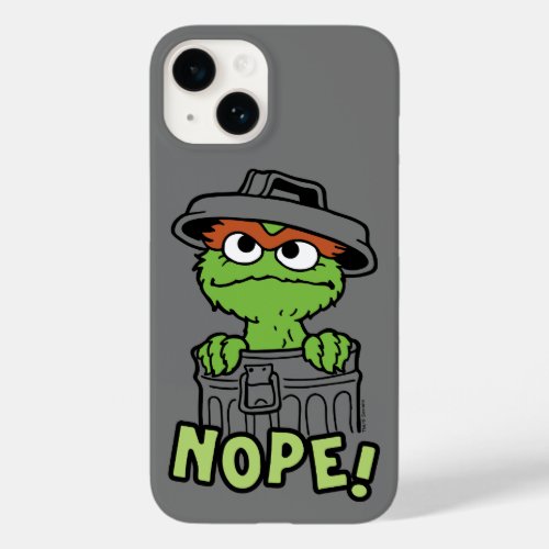 Sesame Street  Oscar the Grouch Nope Case_Mate iPhone 14 Case