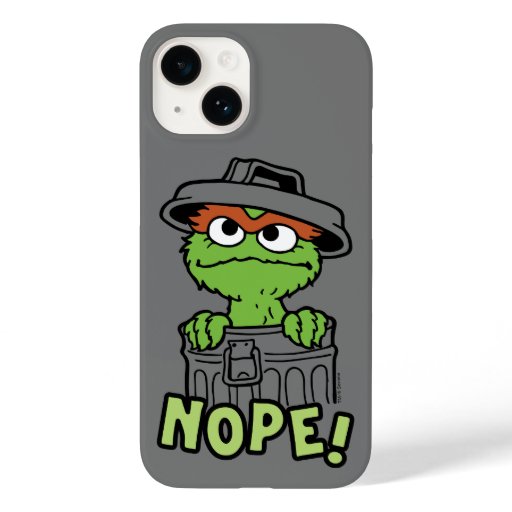 Sesame Street | Oscar the Grouch Nope! Case-Mate iPhone 14 Case