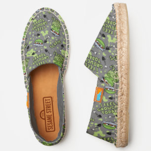 Sesame Street   Oscar the Grouch Nope! Espadrilles