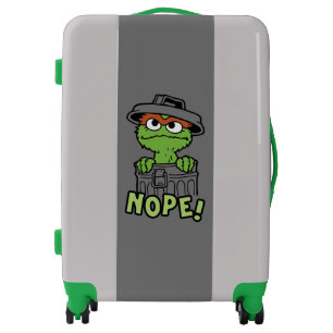 Sesame Street Oscar the Grouch Nope! Luggage