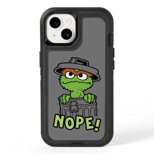 Sesame Street | Oscar the Grouch Nope! OtterBox iPhone 14 Case