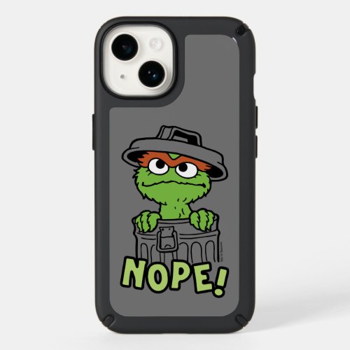 Sesame Street  Oscar the Grouch Nope Speck iPhone 14 Case