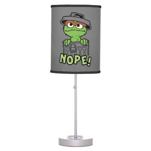 Sesame Street  Oscar the Grouch Nope Table Lamp