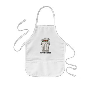 Sesame Street Oscar the Grouch Not Today! Kids' Apron