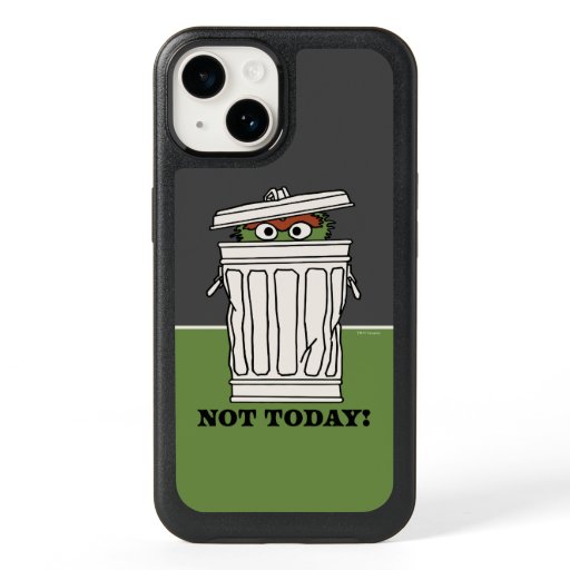 Sesame Street | Oscar the Grouch Not Today! OtterBox iPhone 14 Case