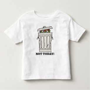Sesame Street Oscar the Grouch Not Today! Toddler T-shirt