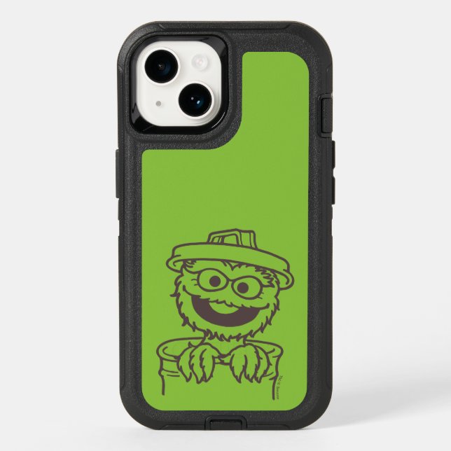 Sesame Street | Oscar the Grouch Otterbox iPhone Case (Back)