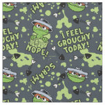 Sesame Street | Oscar the Grouch Phrase Pattern Fabric