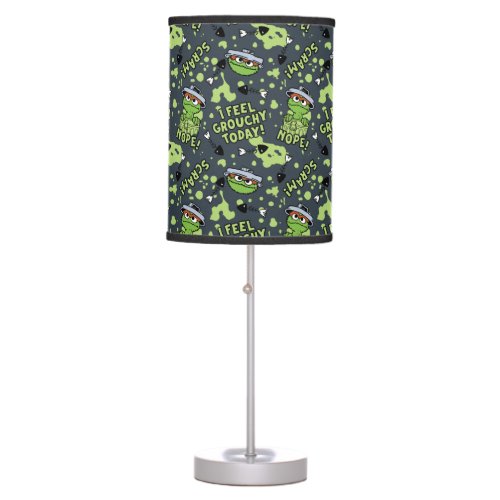 Sesame Street  Oscar the Grouch Phrase Pattern Table Lamp