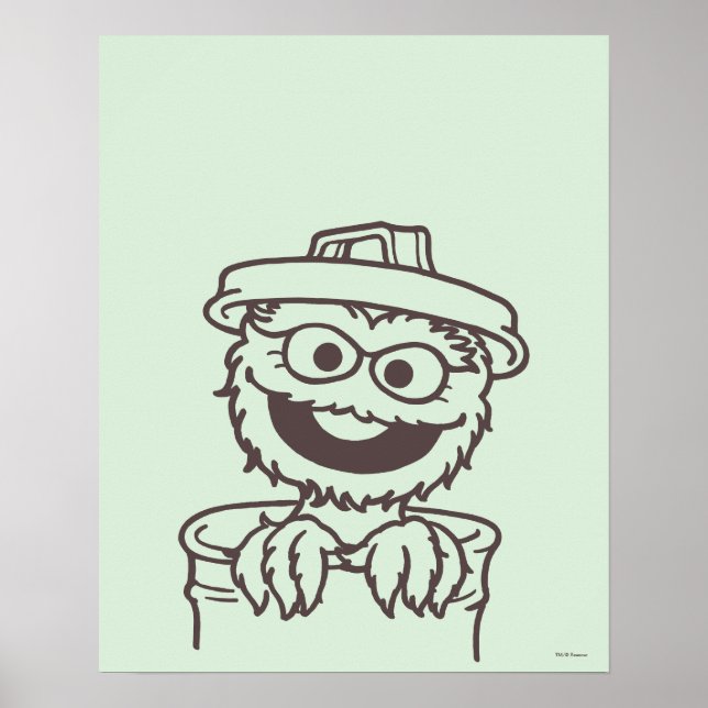 Sesame Street | Oscar the Grouch Poster (Front)