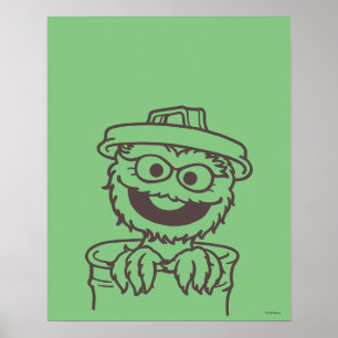 Sesame Street   Oscar the Grouch Poster