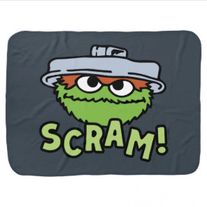 Sesame Street | Oscar the Grouch Scram! Baby Blanket