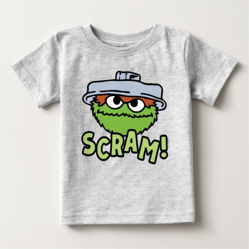 Sesame Street  Oscar the Grouch Scram Baby T_Shirt