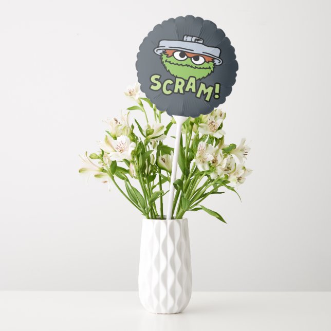 Sesame Street | Oscar the Grouch Scram! Balloon (Vase)