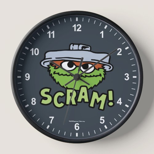 Sesame Street | Oscar the Grouch Scram! Clock
