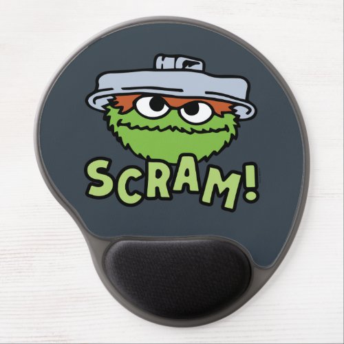 Sesame Street  Oscar the Grouch Scram Gel Mouse Pad