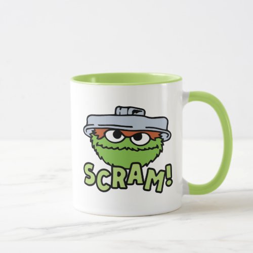 Sesame Street  Oscar the Grouch Scram Mug