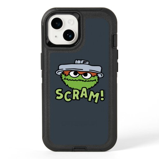 Sesame Street | Oscar the Grouch Scram! OtterBox iPhone 14 Case