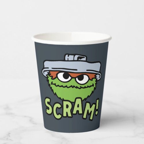 Sesame Street  Oscar the Grouch Scram Paper Cups