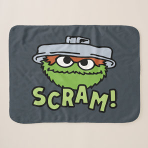 Sesame Street | Oscar the Grouch Scram! Sherpa Blanket
