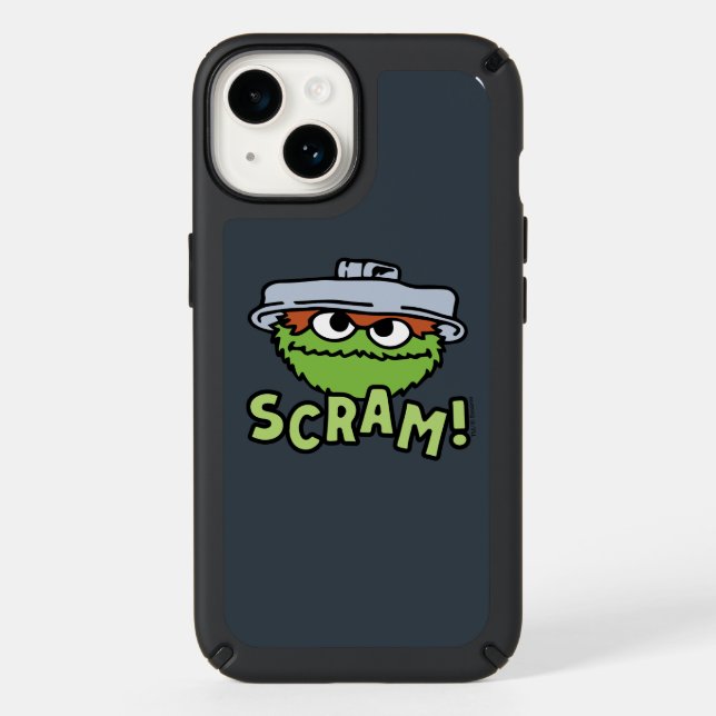 Sesame Street | Oscar the Grouch Scram! Speck iPhone Case (Front)