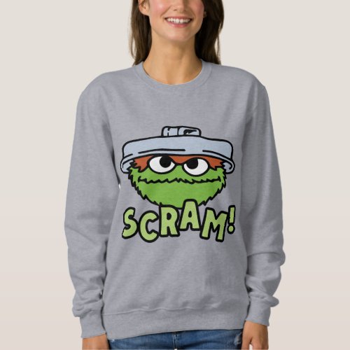 Sesame Street  Oscar the Grouch Scram Sweatshirt