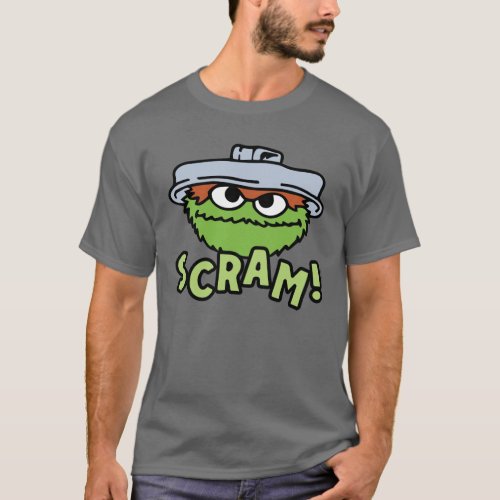 Sesame Street  Oscar the Grouch Scram T_Shirt