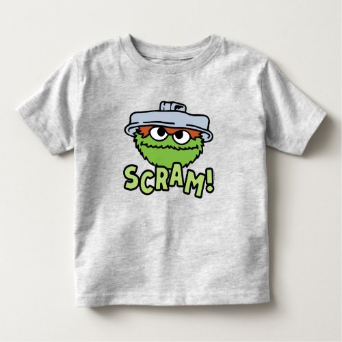 Sesame Street  Oscar the Grouch Scram Toddler T_shirt