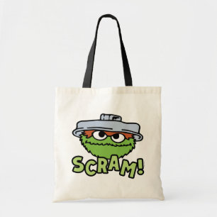 Sesame Street   Oscar the Grouch Scram! Tote Bag