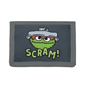 Sesame Street | Oscar the Grouch Scram! Tri-fold Wallet