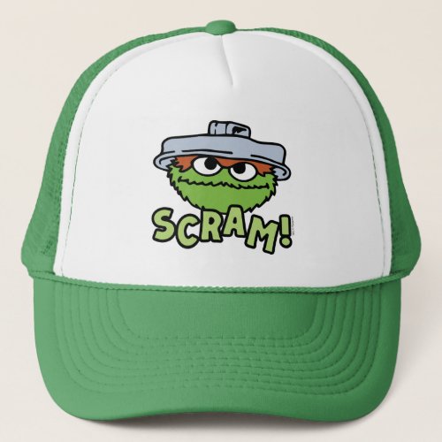 Sesame Street  Oscar the Grouch Scram Trucker Hat