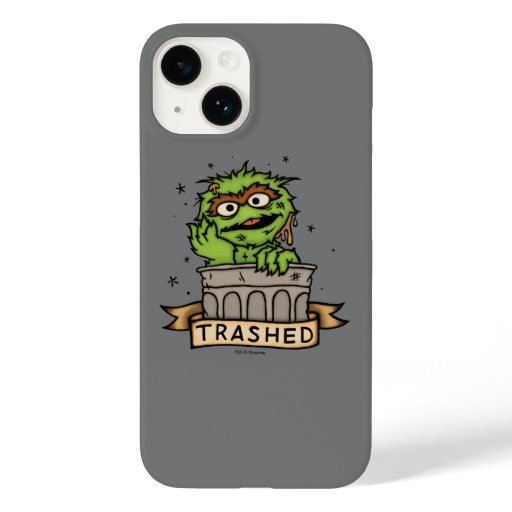 Sesame Street | Oscar the Grouch Trashed Case-Mate iPhone 14 Case