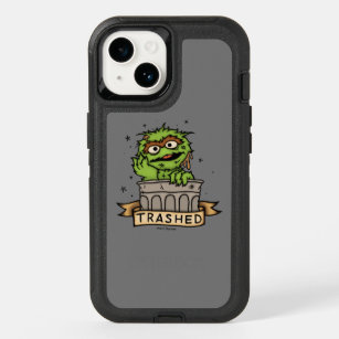 Sesame Street   Oscar the Grouch Trashed OtterBox iPhone 14 Case