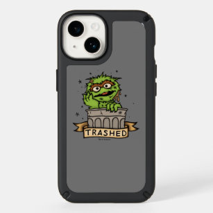 Sesame Street   Oscar the Grouch Trashed Speck iPhone 14 Case