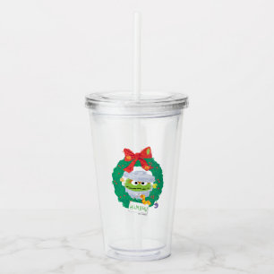 Sesame Street Oscar the Grouch Wreath Acrylic Tumbler