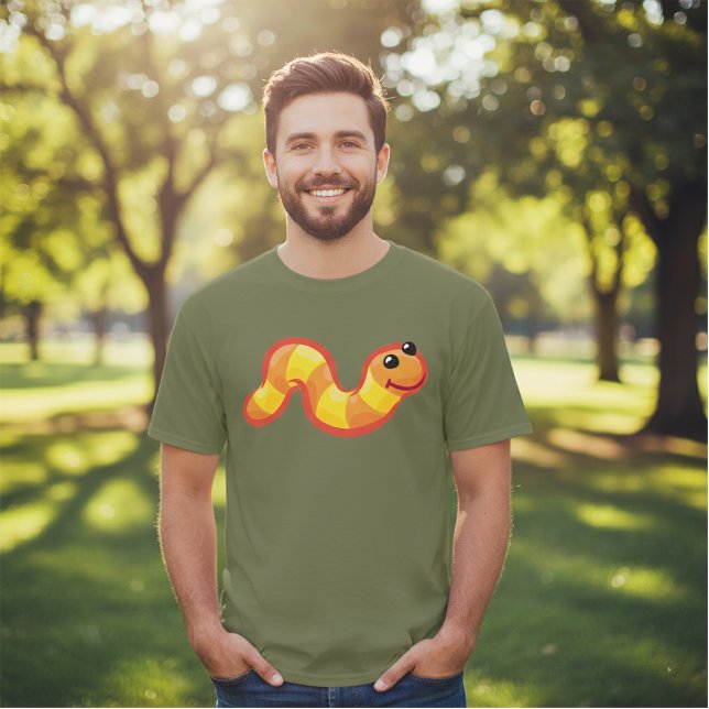 Sesame Street | Oscar's Pet Worm Slimey T-Shirt (Creator Uploaded)