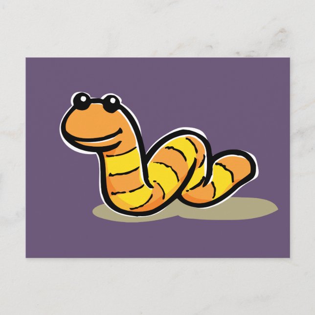 Sesame Street | Oscar's Slimey the Worm Postcard (Front)